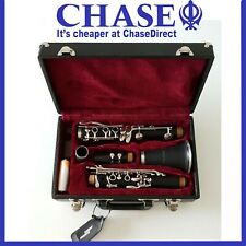 Clarinet in Bb in Black with Hard Case - Full Intermusic Student  Starter Outfit