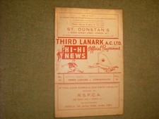 THIRD LANARK  V  AIRDRIEONIANS  (SL)  8-2-58   AIRDRIE