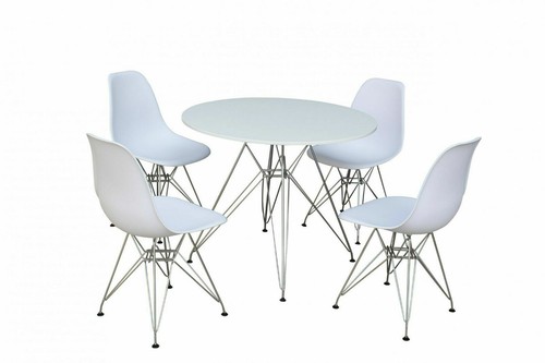 Dining kitchen table - dining, white
