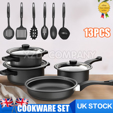 13PCS Induction Pan Set