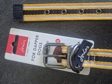 Joules Striped Dog Collar Size