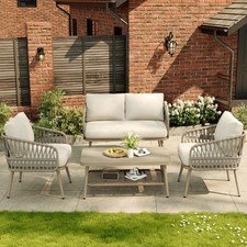 4 Pieces Outdoor Patio