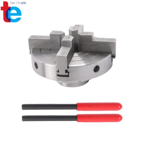 Precision machined 4 - 4", jaw