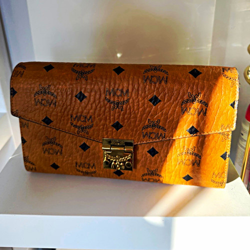 Mcm vintage cognac monogram - mcm,