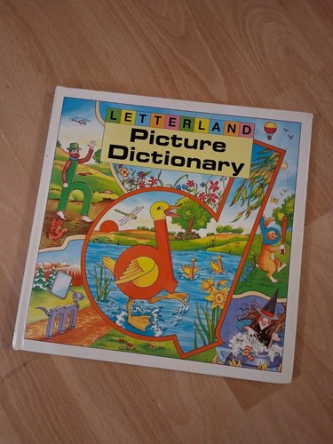 Vintage hardcover letterland - vintage,