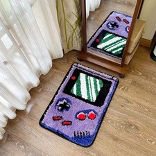 Handheld game rug tufted - game,