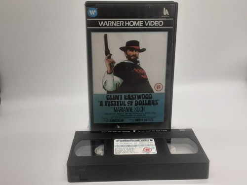 Fistful dollars vhs video - vhs,