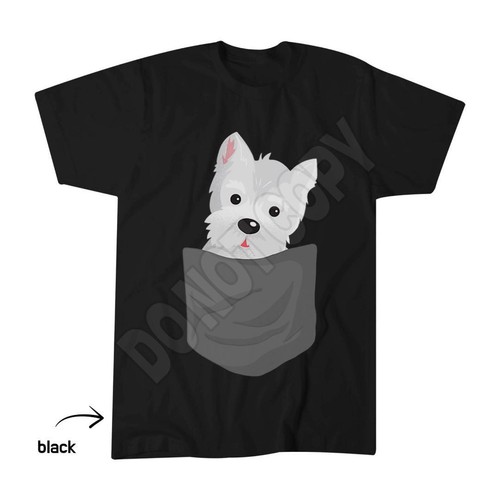 Dog pocket cute westie - cute,