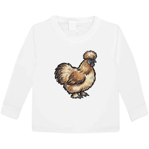 Silkie chicken children - 'silkie, chicken'