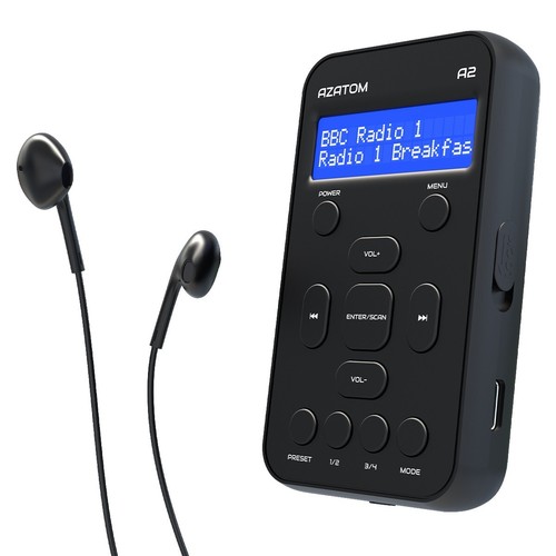 Dab portable pocket - fm, radio