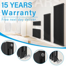 Traditional 2 3 Column Cast Iron Style Radiator Rads Vintage Radiator Anthracite