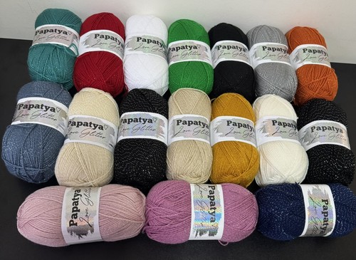 Papatya love glitter yarn - yarn,