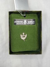 Silver brooch scottish - silver,