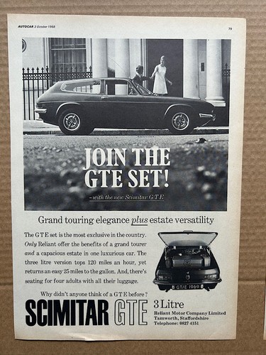 Reliant scimitar gte - scimitar,