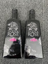 2 x Tequila Rose 70cl Empty Bottles Wedding Craft Lamp Upcycle Man Cave Prop