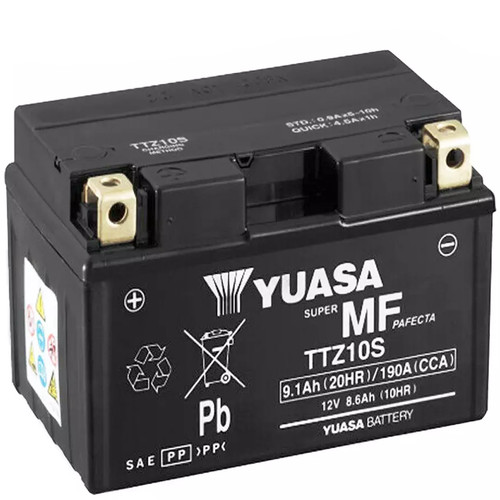 Yuasa ttz10s battery 12v 9ah - battery,