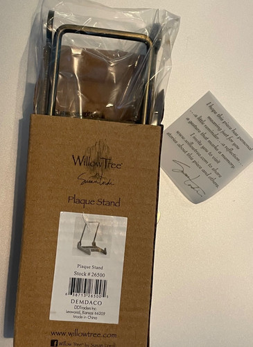 Willow tree plaque stand - willow, 26500