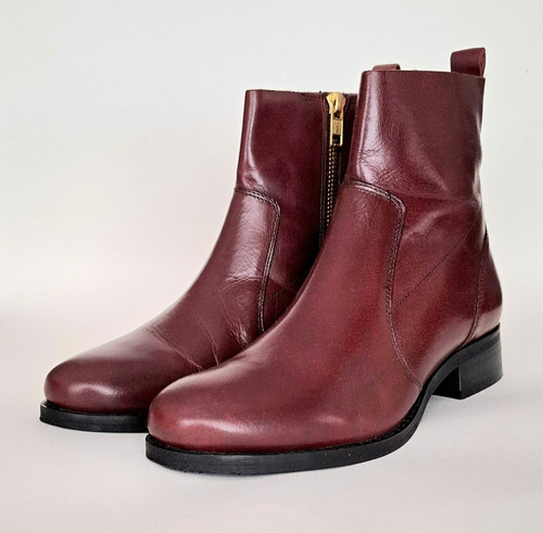 Ladies carvela burgundy - ladies,