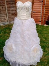 Handmade Italian Organza Ivory