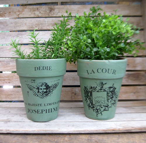 Vintage english terra cotta - 2,