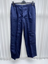 Ladies Boyd Cooper Workwear Trousers Navy Size 16-18UK W32-34 L30 BNWOT 