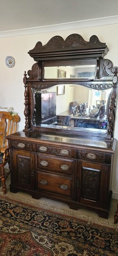 Antique victorian oak - victorian,