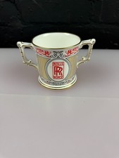 Royal Crown Derby Rolls Royce 2 Handled Mug 3" High XLVI 1983