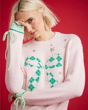 River Island Nephthys Pink Bow