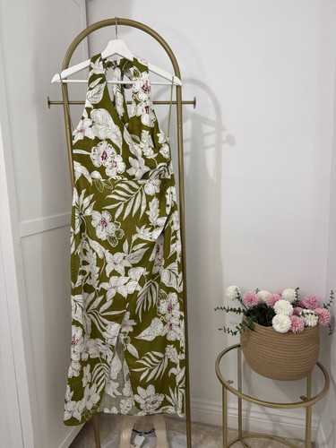 Zara green midi - dress, size