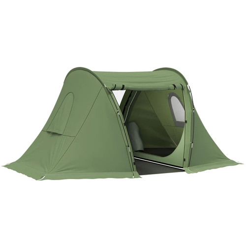 Man camping tent with - 3,