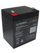 2 (Pair) X ULTRAMAX 12V 4.5AH BATTERIES for MINI LAKESTAR
