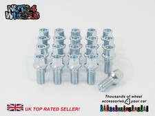 20 X CHROME WHEEL BOLTS FITS
