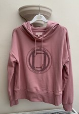 Women’s Lipsy London Dusty Pink Hooded Sweatshirt Jumper Size S RRP £36 NEW!