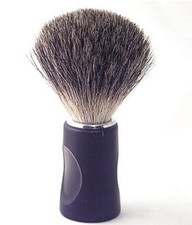 BRAND NEW - 100% PURE BADGER HAIR SHAVING BRUSH - Black