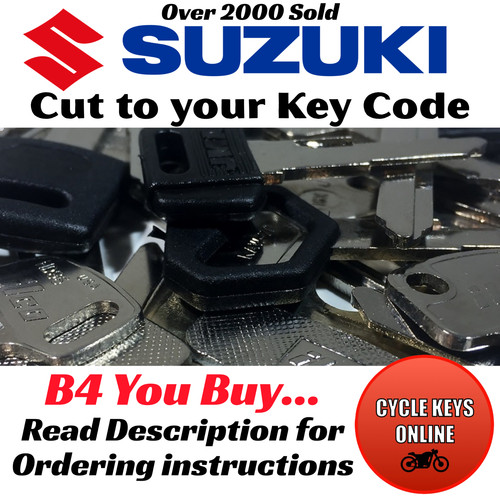 Suzuki motorcycle keys - suzuki, to