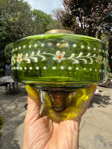 Antique olive green oil - green,