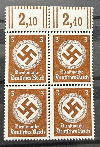 1943 german block - 1943, stamps