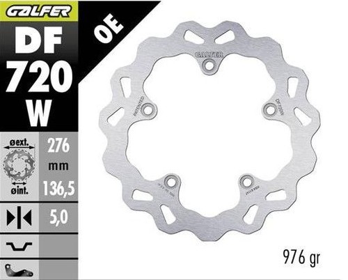 Galfer rear brake disc - galfer, bmw