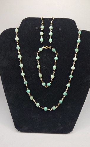 Gold filled bead and - bead, turquoise