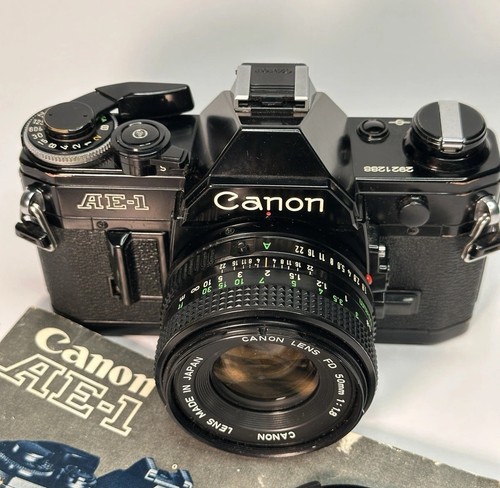 Film camera canon black - camera,