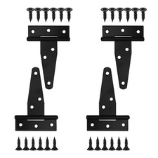 4 Pcs 3 Inch T Strap Hinges