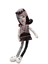 Emily The Strange Cloth Patchwork Ragdoll RARE! Dark Horse Comics Collectable