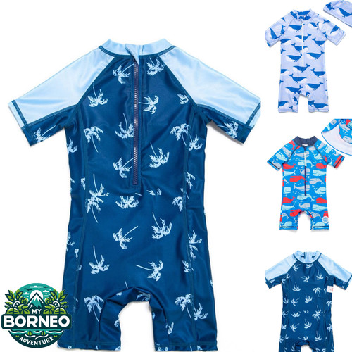 Toddler boy swimming - boy, costume