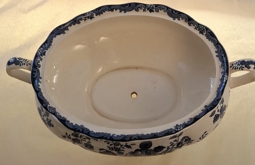 Planter antique blue - planter,