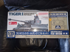 TAMIYA TIGER 1 1/35 SCALE RADIO CONTROL TANK SERIES NO. 2 Tank & Controller