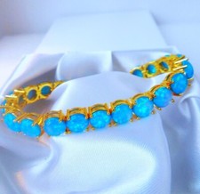 GORGEOUS BLUE FIRE OPAL YELLOW