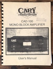 Cary Audio Design CAD-100
