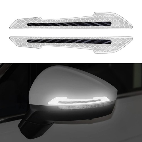 White reflective reflector - 2x,