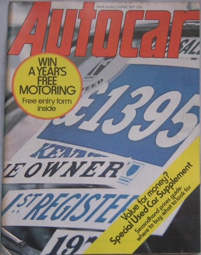 Autocar magazine april 1977 - 2,