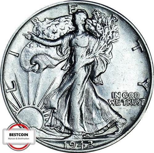 1942 united states 142 - 1942, half